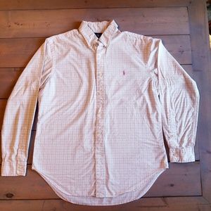 Long Sleeved Polo Button Down Shirt